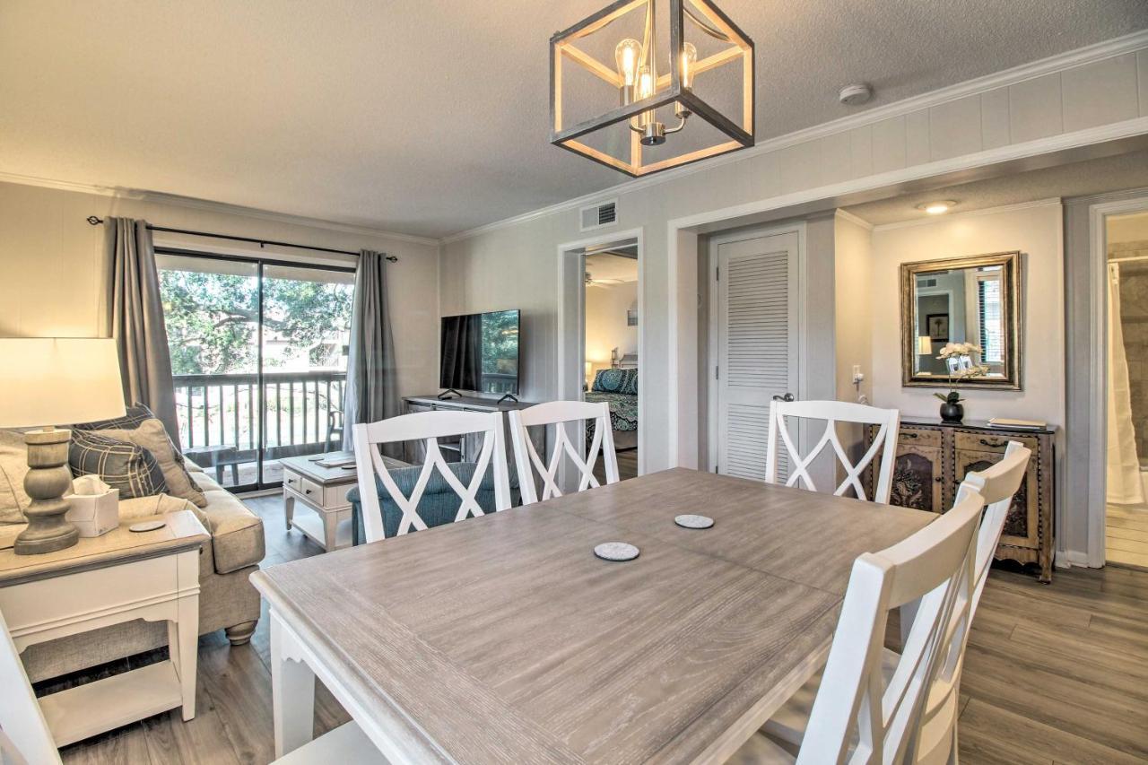 Hilton Head Condo - Beachfront Community! Хилтън Хед Айлънд Екстериор снимка